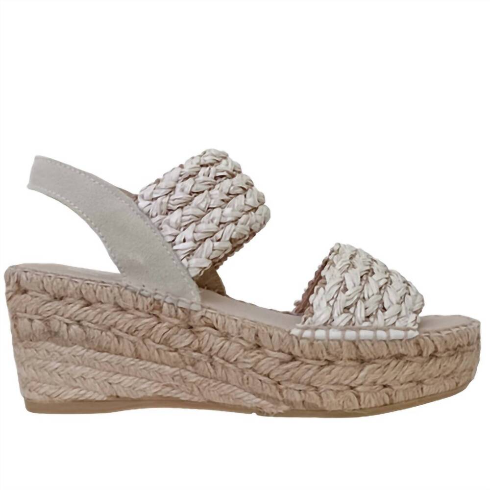 NEW JUNCAL AGUIRRE women's oman sandal in ivory